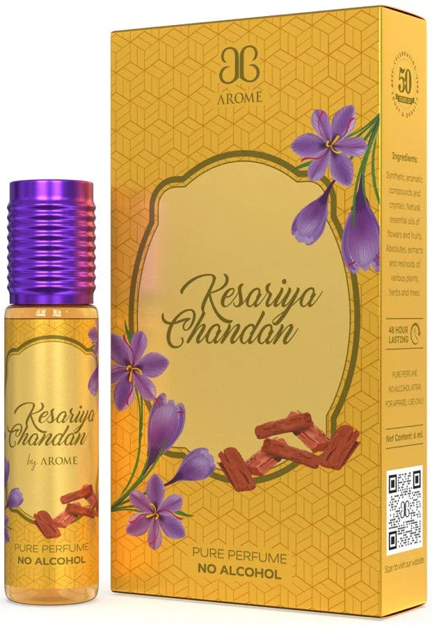 arome kesariya chandan attar 6ml arome kesariya chandan attar 6ml
